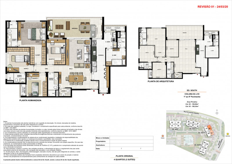 Apartamento à venda Barra da Tijuca com 156m² e 4 quartos por R$ 2.400.000 - 65016936-1594168808-b2-ap02-flex-00.jpg