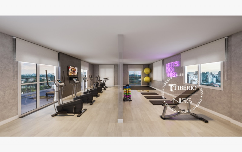 Apartamento à venda Higienópolis com 31m² e 1 quarto por R$ 339.500 - 2064845503-academia.jpg