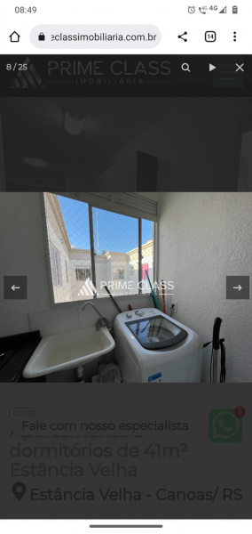 Apartamento à venda Estância Velha com 52m² e 2 quartos por R$ 68.000 - 1027704564-screenshot-20221008-084923.png