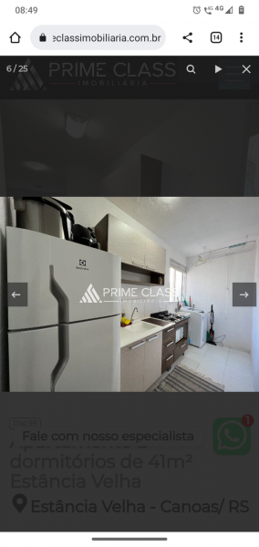 Apartamento à venda Estância Velha com 52m² e 2 quartos por R$ 68.000 - 1729222946-screenshot-20221008-084914.png