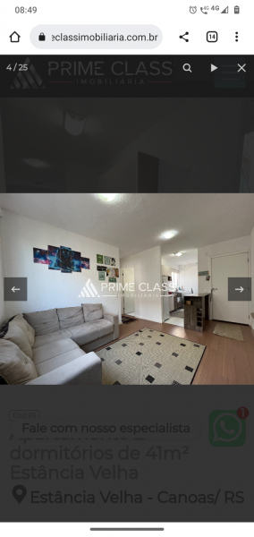 Apartamento à venda Estância Velha com 52m² e 2 quartos por R$ 68.000 - 591660079-screenshot-20221008-084903.png