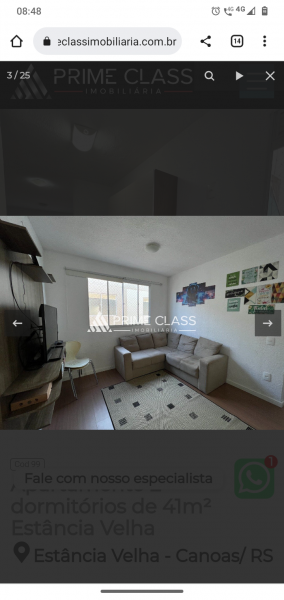 Apartamento à venda Estância Velha com 52m² e 2 quartos por R$ 68.000 - 783404031-screenshot-20221008-084857.png