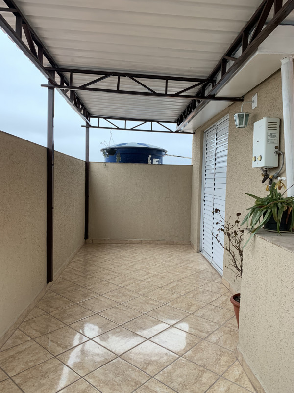Casa à venda Vila Alto de Santo André com 110m² e 3 quartos por R$ 525.000 - 433017499-sacada-coberta.jpeg