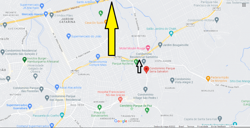 Apartamento à venda Vista Alegre com 45m² e 2 quartos por R$ 150.000 - 850874736-mapa.png
