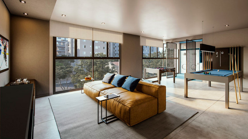 Apartamento à venda Pinheiros com 35m² e 1 quarto por R$ 810.000 - 340564484-yuny-limited-pinheiros-sala-de-jogos-dif.jpg