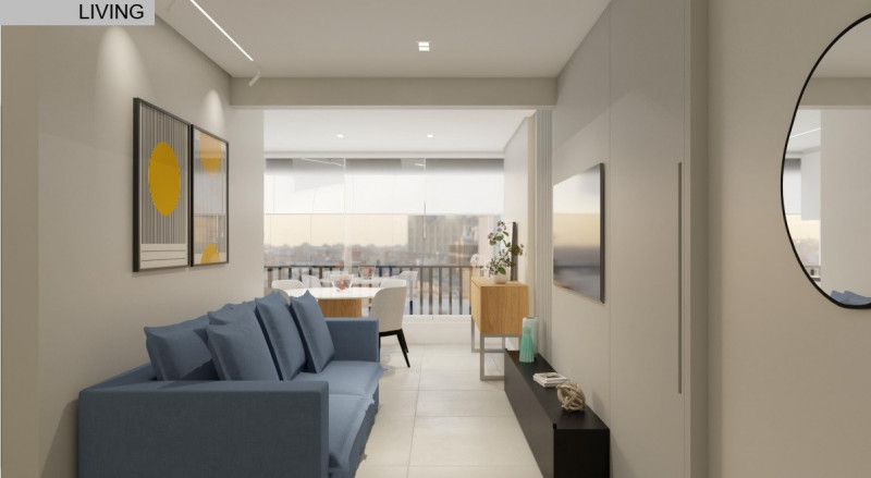 Apartamento à venda Vila Mariana com 65m² e 2 quartos por R$ 1.345.000 - 1181339388-k360-living-integrado-imagem-2-projeto-grecco.jpg