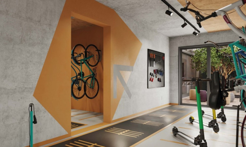 Apartamento à venda Vila Mariana com 65m² e 2 quartos por R$ 1.345.000 - 160521401-k360-bicicletario-mobilidade.jpg