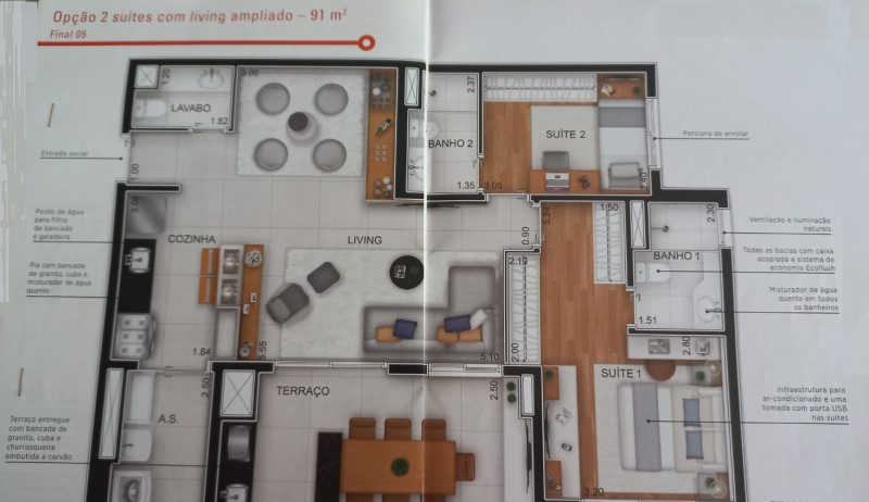 Apartamento à venda Vl. Prudente  com 90m² e 2 quartos por R$ 1.200.000 - 1862069756-ap9.jpeg