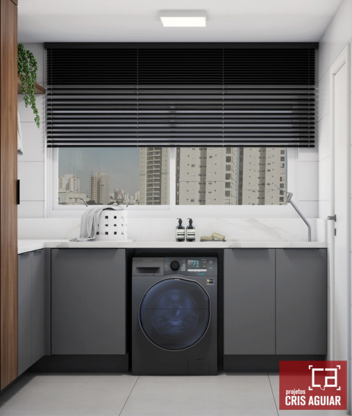 Apartamento à venda Água Verde com 132m² e 3 quartos por R$ 1.180.000 - 1981488645-lavanderia-3d-lateral.jpeg