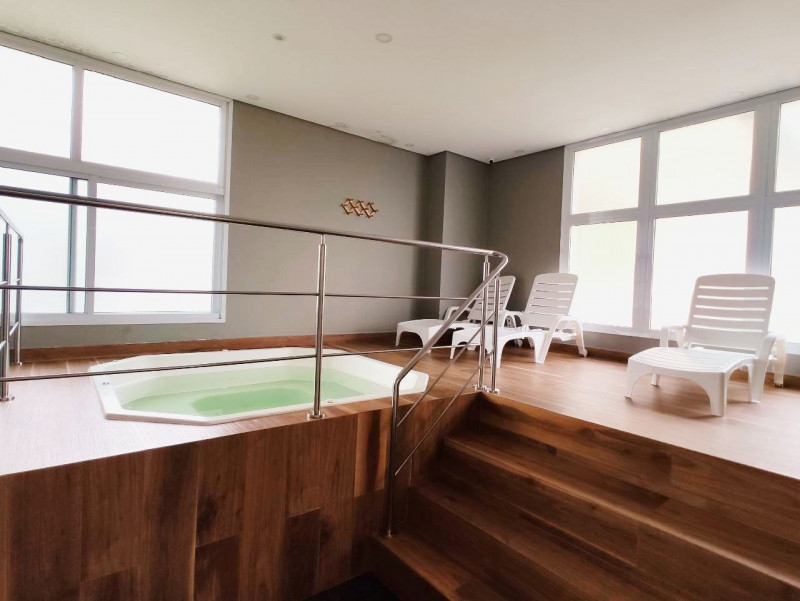 Apartamento à venda Vila Galvão com 114m² e 3 quartos por R$ 997.000 - 480576291-sauna.jpg