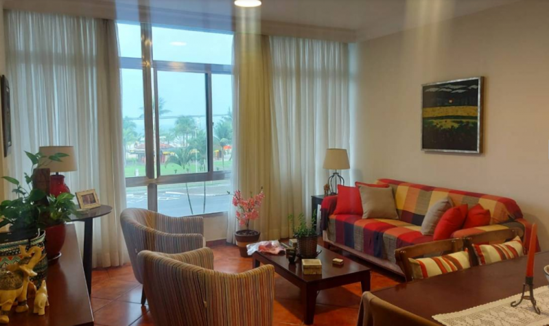 Apartamento à venda Itararé com 95m² e 3 quartos por R$ 390.000 - 364067336-5-sala-de-visita-com-vista-para-o-mar.png