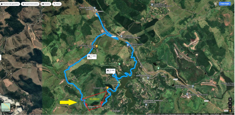 Chácara à venda Centro com 30000m² e 1 quarto por R$ 200.000 - 1155425987-mapa-sobrepor-2.jpg