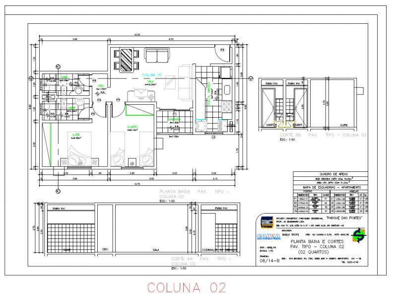 Apartamento à venda Jabutiana com 59m² e 2 quartos por R$ 195.000 - 1952482789-condominio-parque-das-fontes-coluna-2b.jpg