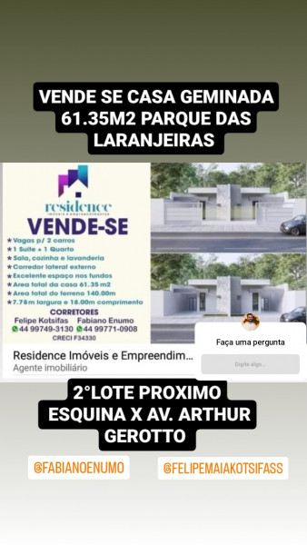 Casa à venda Centro com 62m² e 2 quartos por R$ 185.000 - 1507404534-img-20230119-104347-663.jpg