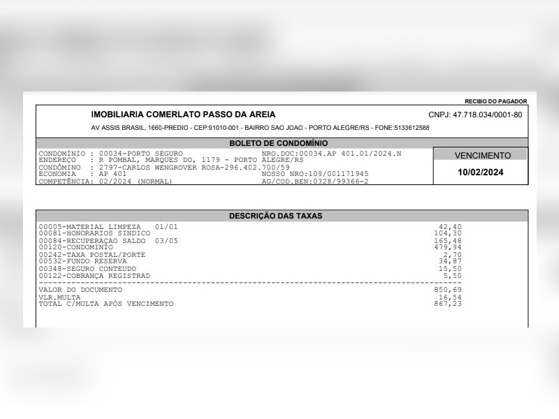 Apartamento à venda Auxiliadora com 120m² e 3 quartos por R$ 790.000 - condominio-mp.jpg