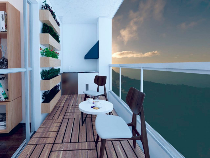 Apartamento à venda Rudge Ramos com 63m² e 2 quartos por R$ 545.000 - 1228072927-maxi-rudge-ii-05-varanda.jpg
