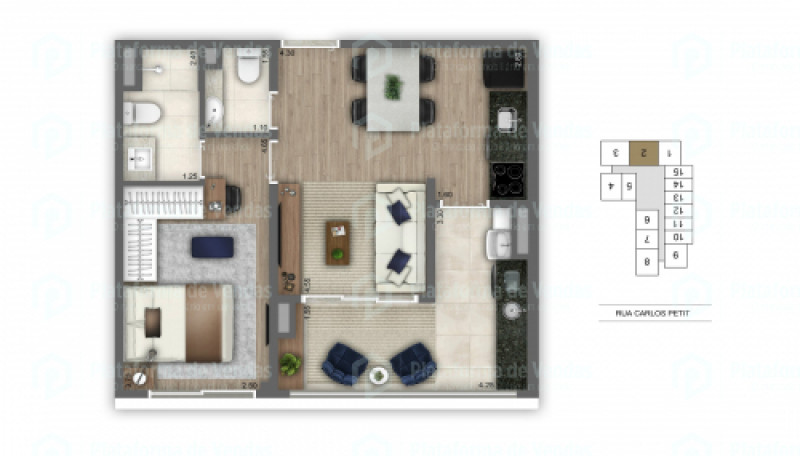 Apartamento à venda Vila Mariana com 47m² e 1 quarto por R$ 870.000 - 1620773589-387828f1-6c0e-4938-b2e0-824c747c2f57.jpeg