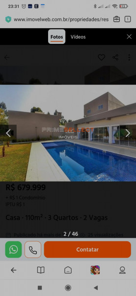 Casa de condomínio à venda Campo Comprido com 118m² e 3 quartos por R$ 850.000 - 1880378740-img-20230209-wa0152.jpg