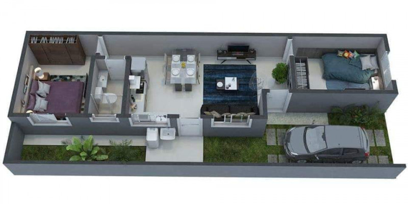 Casa de condomínio à venda Jardim Nogueira com 45m² e 2 quartos por R$ 189.000 - 132356914-img-20230828-wa00193.jpg