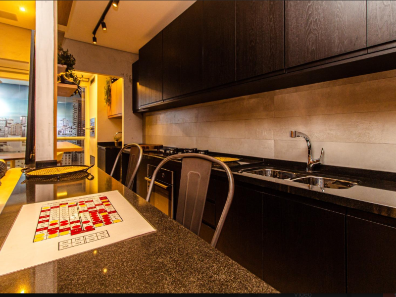 Apartamento à venda Boqueirão com 54m² e 1 quarto por R$ 505.000 - simulacao-4-decorado-one-residencial-santos.png