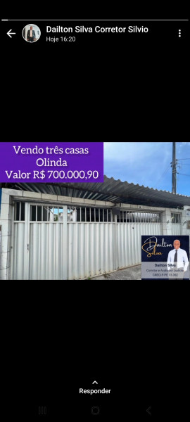 Casa à venda Peixinhos com 220m² e 7 quartos por R$ 700.000 - 806757519-screenshot-20221215-215129-whatsapp.jpg