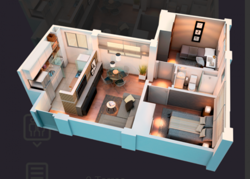 Apartamento à venda Várzea com 47m² e 2 quartos por R$ 150.000 - 197122110-screenshot-20211109-003734.png