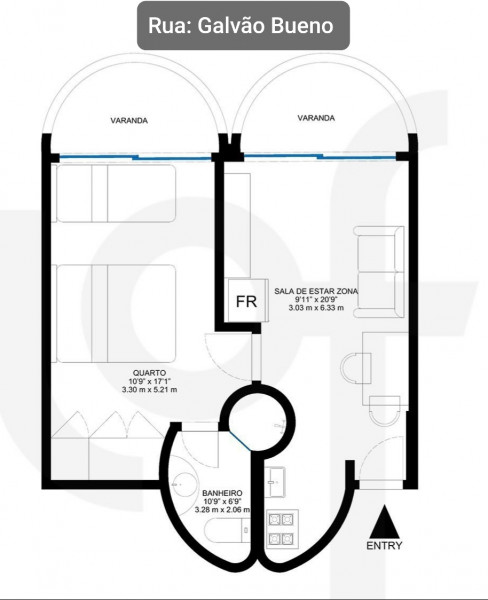 Flat à venda Liberdade com 40m² e 1 quarto por R$ 320.000 - 2083520252-20210906-202959-084936.jpg