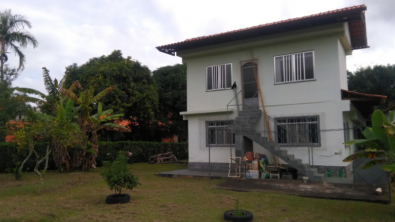 Chácara à venda São Francisco com 200m² e 4 quartos por R$ 600.000 - 1967630313-8-foto-panoramica-fundos-casa.jpg