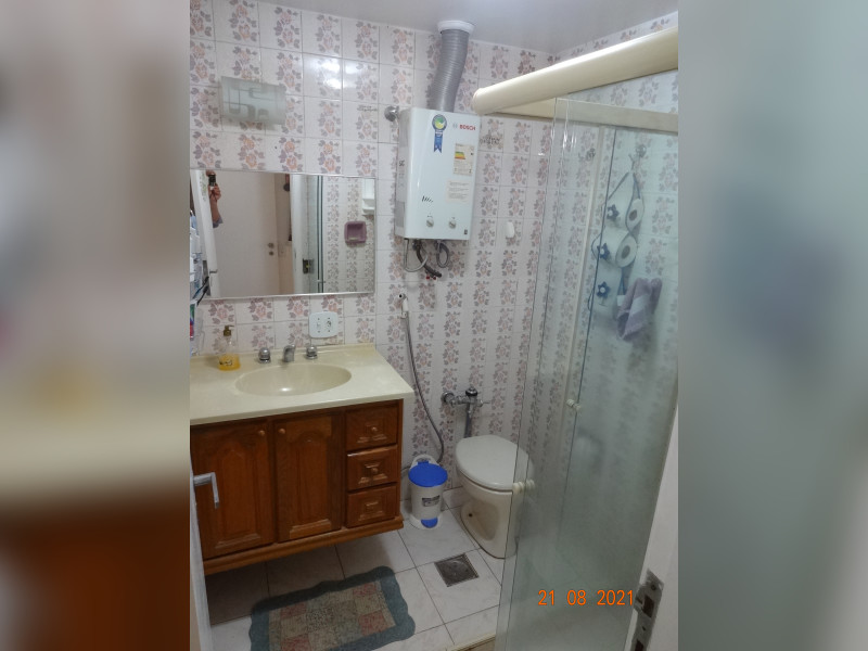 Apartamento à venda Tijuca com 96m² e 3 quartos por R$ 685.000 - banheiro-social.JPG