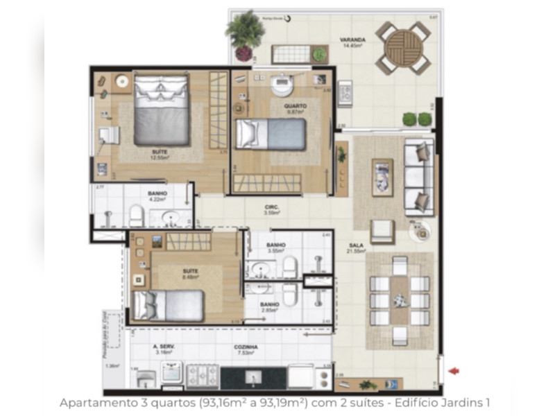 Apartamento à venda Jacarepaguá com 90m² e 3 quartos por R$ 770.000 - 3ae2a124-64f3-4b59-84f7-7c8d81529a8d.jpeg