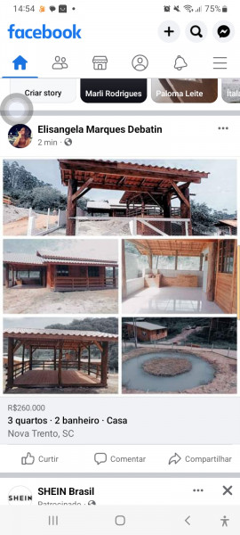 Sítio à venda Indaial com 1000m² e 2 quartos por R$ 260.000 - 1056879625-screenshot-20230308-145412-facebook.jpg