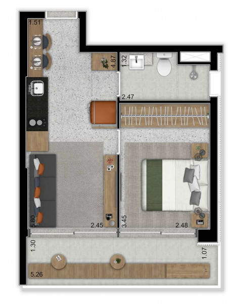 Apartamento à venda Moema com 38m² e 1 quarto por R$ 748.000 - 85152959-817b2752-48cb-4028-a2f1-1544baff4c87.jpeg