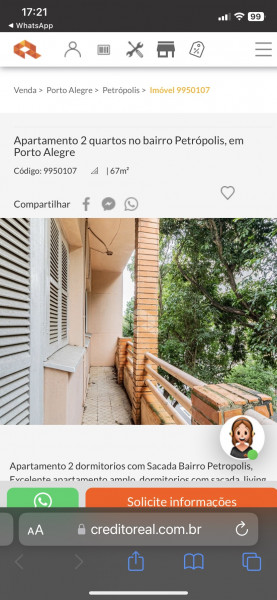 Apartamento à venda Petrópolis com 67m² e 2 quartos por R$ 256.000 - 1963810902-d1cb3b9e-da8f-4a4a-9779-1987a6afd198.jpeg