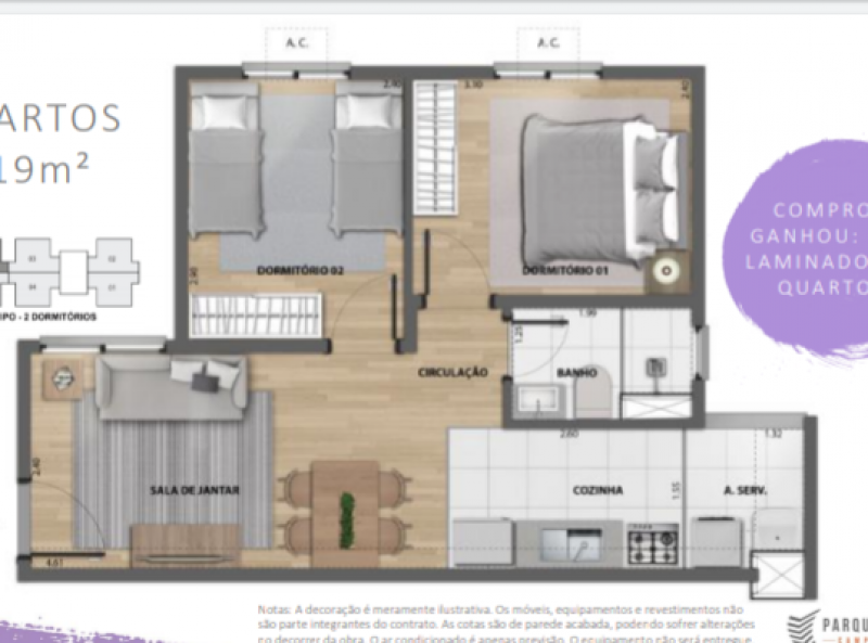 Apartamento à venda Campo Grande com 40m² e 2 quartos por R$ 25.000 - 1505059718-20220807-112922.png
