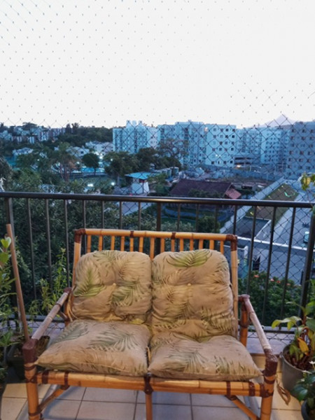 Apartamento à venda Pechincha com 87m² e 3 quartos por R$ 370.000 - 1776151322-vista-da-varanda-2.jpg