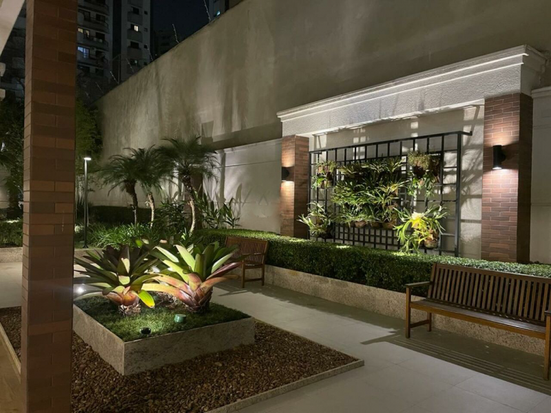 Apartamento à venda Vila Suzana com 68m² e 1 quarto por R$ 680.000 - 126958-pic-rg-ext-jardim-lateral.PNG