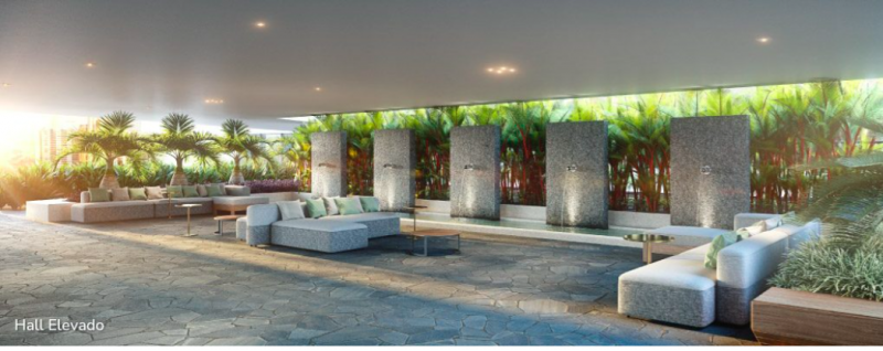 Apartamento à venda Enseada do Suá com 124m² e 3 quartos por R$ 1.700.000 - 840903381-hall-elevado.png
