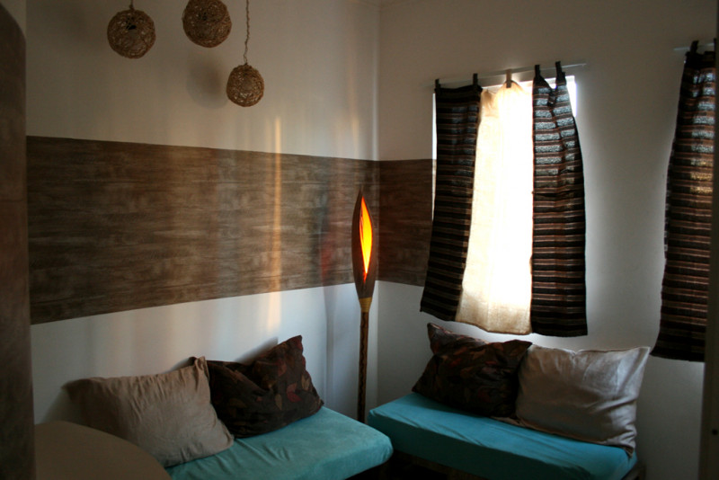 Apartamento à venda Ponta Negra com 42m² e 1 quarto por R$ 145.000 - 266031241-sala-hippie2.jpg