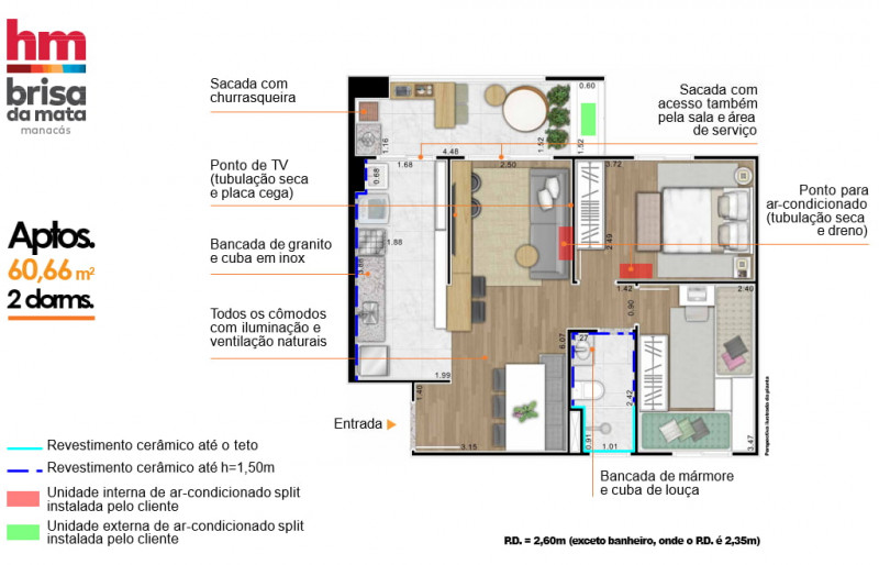 Apartamento à venda Balneário Tropical com 70m² e 2 quartos por R$ 284.000 - 1899825667-planta-manacas-60m2.jpg