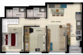 Apartamento à venda Parque Amazonia com 57m² - 2 dormitórios -  vagas - R$ 85.000 - 84370680-img-20230404-wa0013.jpg