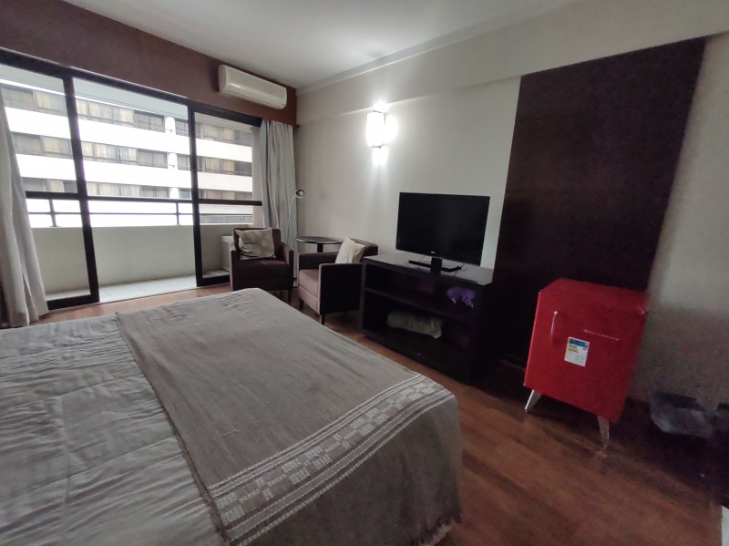 Apartamento à venda Paraíso com 30m² e 1 quarto por R$ 450.000 - 1195153490-tv-frigobar.jpg