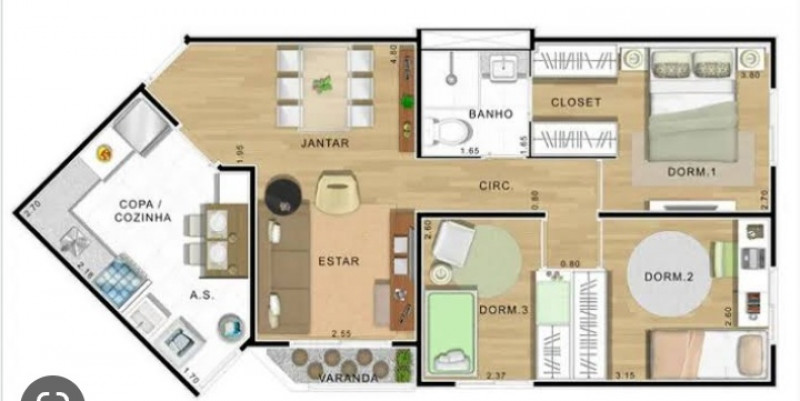Apartamento à venda Centro com 64m² e 3 quartos por R$ 330.000 - 1647035702-screenshot-20230425-093611-google.jpg
