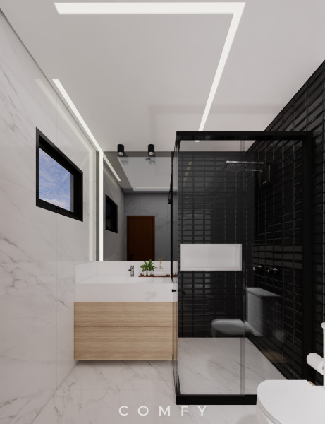 Casa à venda Jardim Santa Marta com 100m² e 3 quartos por R$ 590.000 - 91452823-suite-banho.jpg