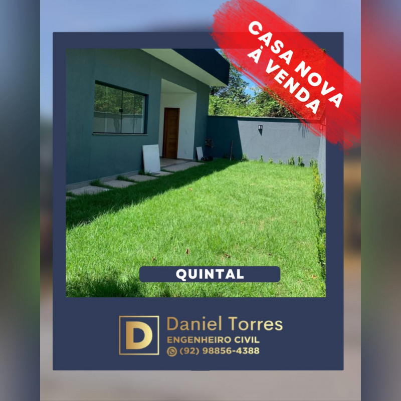 Casa de condomínio à venda Ponta Negra com 149m² e 3 quartos por R$ 780.000 - 1464175252-quintal.jpeg