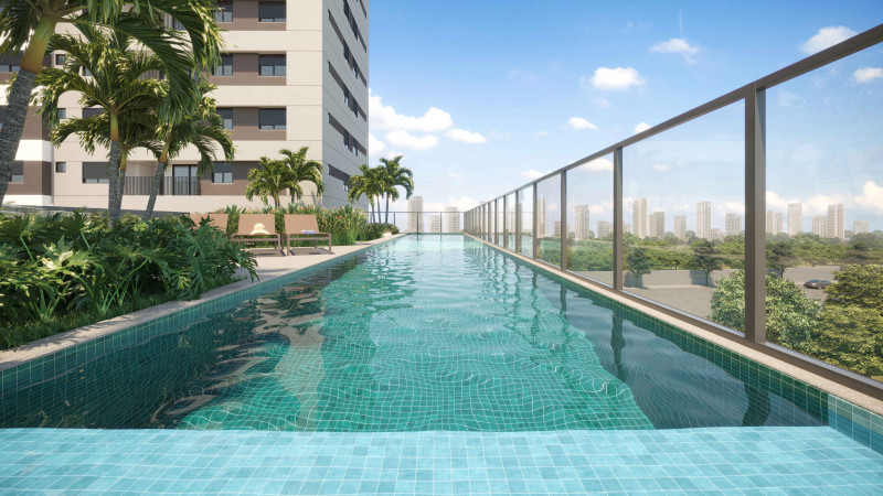 Apartamento à venda Vila Anastácio com 47m² e 2 quartos por R$ 460.000 - 1500233003-piscina.jpg
