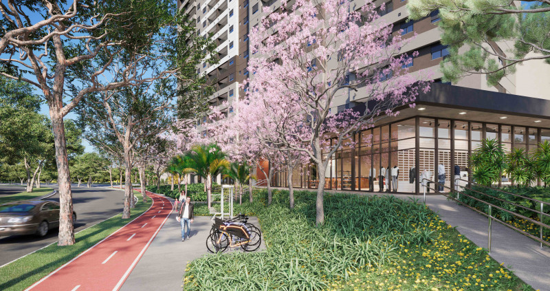 Apartamento à venda Vila Anastácio com 47m² e 2 quartos por R$ 460.000 - 561210041-mall-fachada-ativa.jpg