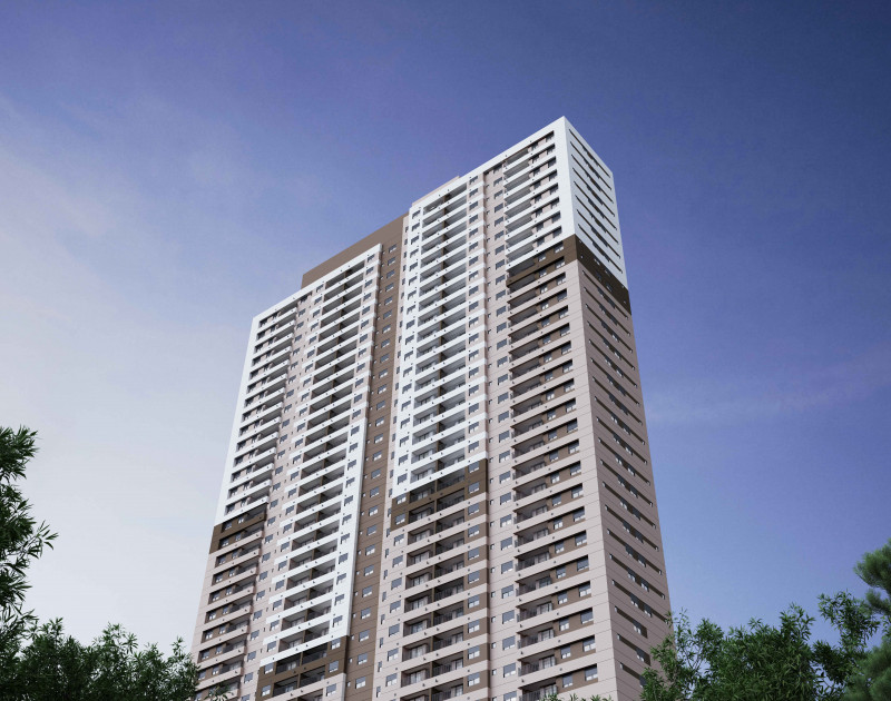 Apartamento à venda Vila Anastácio com 47m² e 2 quartos por R$ 460.000 - 683022955-vista-rua.jpg