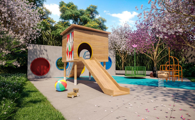 Apartamento à venda Vila Anastácio com 47m² e 2 quartos por R$ 460.000 - 912276127-playgroud.jpg