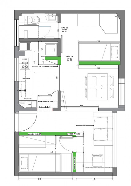 Apartamento à venda Bela Vista com 40m² e 2 quartos por R$ 430.000 - 110957056-planta-apto.jpg