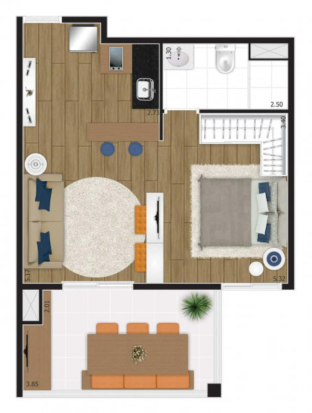 Apartamento à venda Campo Belo com 37m² e 1 quarto por R$ 525.000 - 1646065629-whatsapp-image-2023-05-17-at-17.jpeg